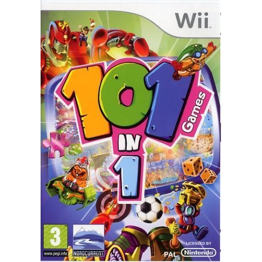 Micro Application 101 In 1 Games / Jeu Console Wii