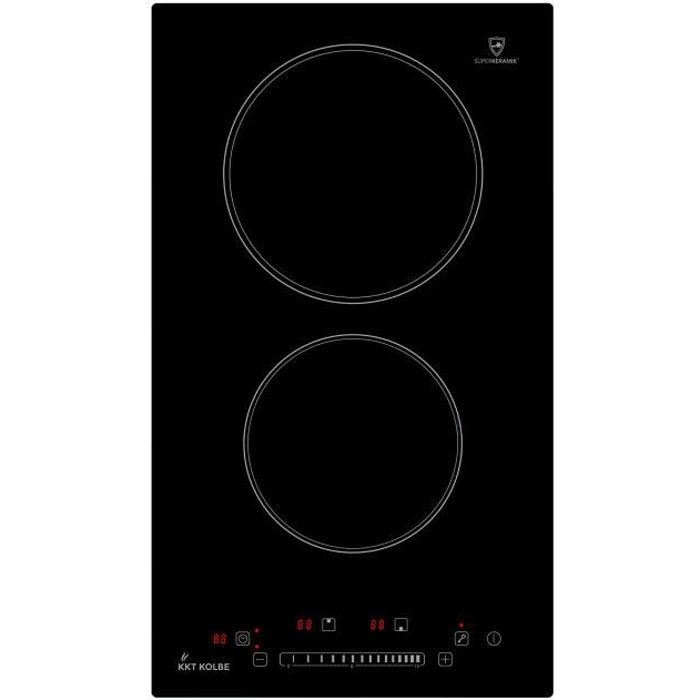 Table de cuisson Glas-Ceramic 29cm 2 zones de cuisson KF292 KKT KOLBE