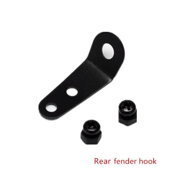 Pièce Détachée,Crochet de garde boue en aluminium de vélo ultra léger pour accessoires de vélo pliants Brompton - Type Rear