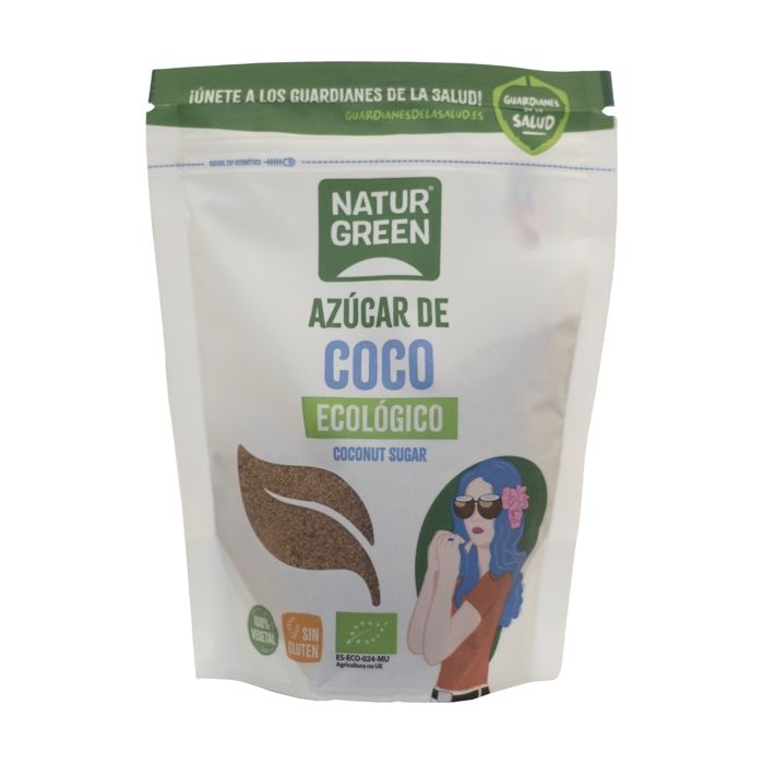 NATURGREEN Sucre de noix de coco biologique 300 g