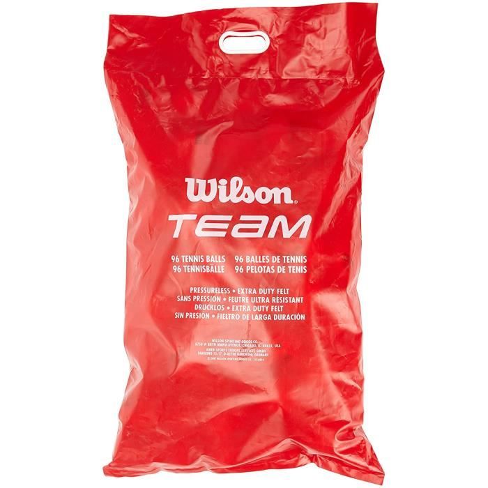 BALLE DE TENNIS s de Tennis Wilson Team Trainer2