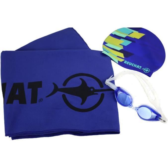 BEUCHAT Set de natation - Adulte - Bleu marine