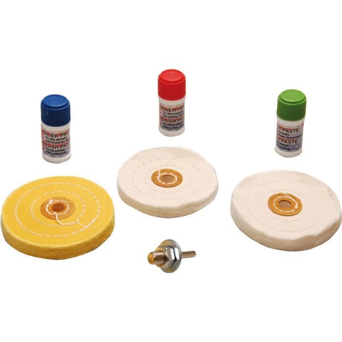 KIT DE POLISSAGE POUR METAL DOUX