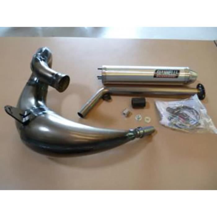 Pot d échappement GIANNELLI pour moto Aprilia 125 MX 2003-2007 54601HF 54602HF