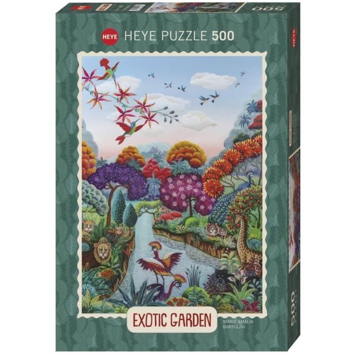 Puzzle 500 pièces : Paradis des plantes Coloris Unique