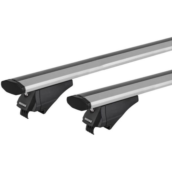 Barres de toit Profilées Aluminium pour Peugeot 2008 dès 2020 - avec Barres Longitudinales