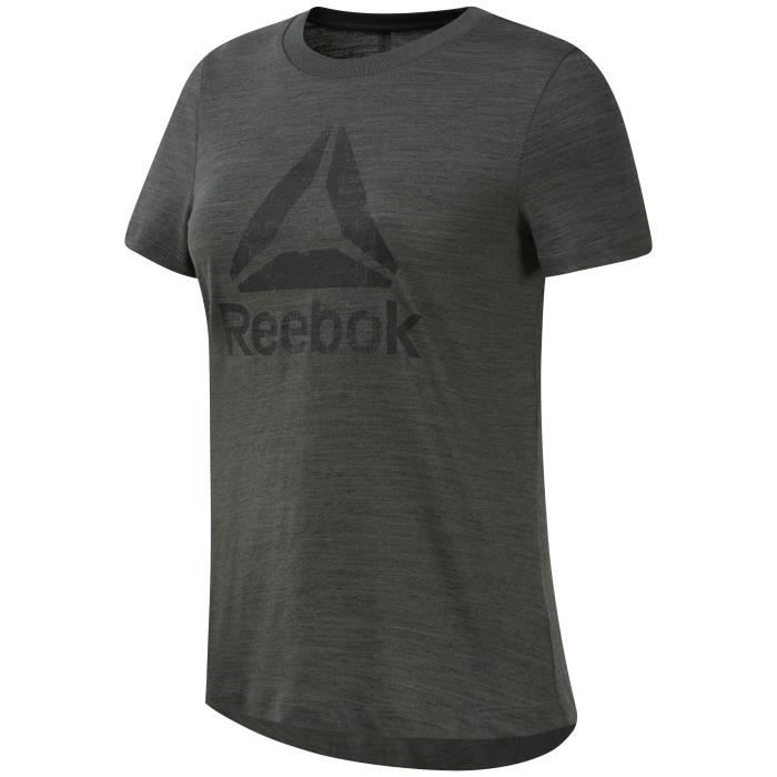 T-shirt femme Reebok Marble Logo