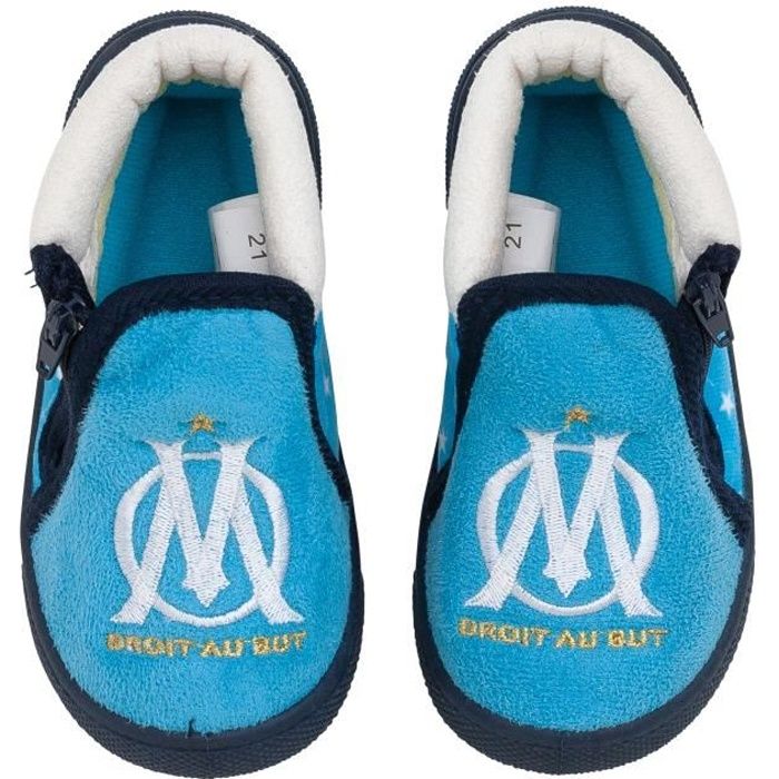 Chaussons OM - Collection officielle OLYMPIQUE DE MARSEILLE - Enfant