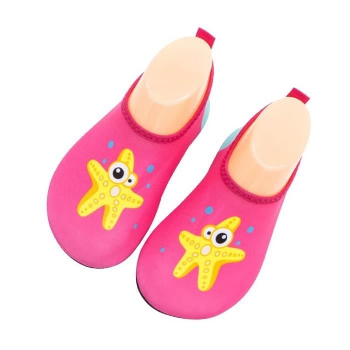 Girls Sea Star Series Non-Slip Swim Water Shoes Infant Pool Beach Barefoot CHAUSSURES DE RUNNING - CHAUSSURES D'ATHLETISME