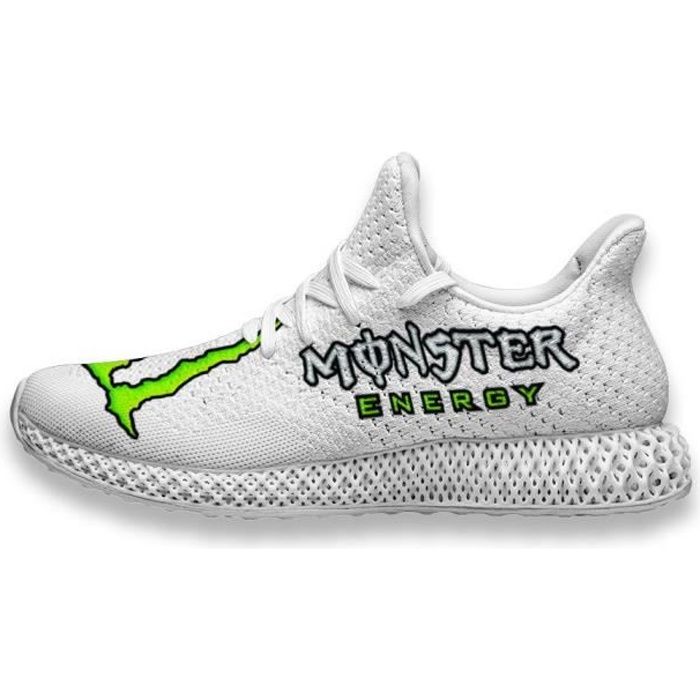 Baskets Monster Energy Logo Chaussures de course pour Homme Femme