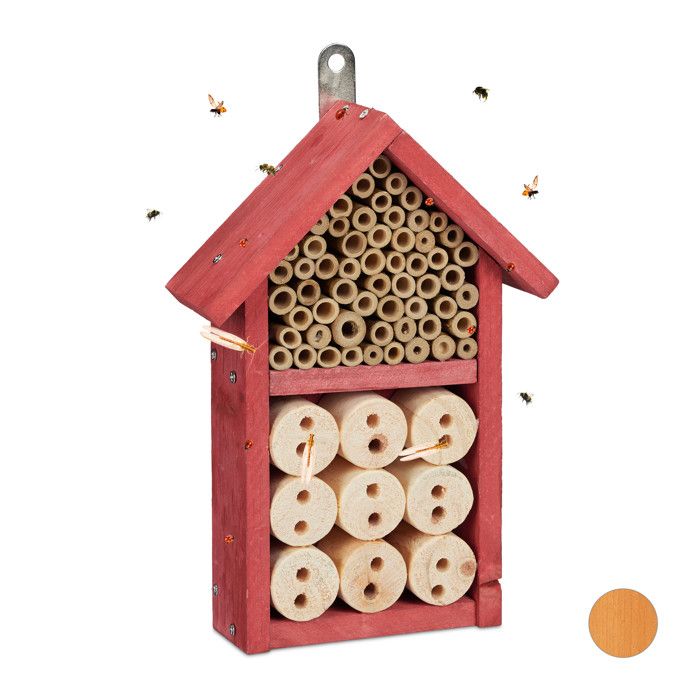 Relaxdays Hotel a insectes kit assembler refuge insecte abei