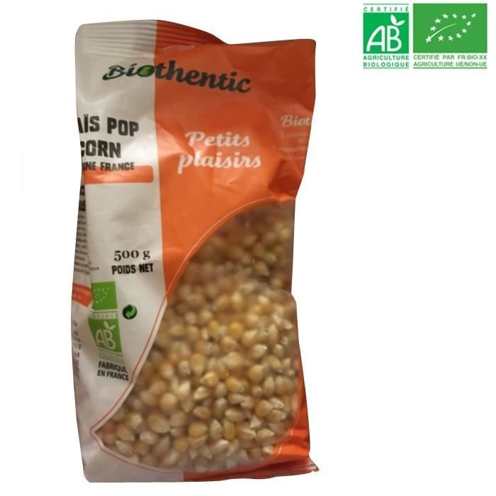 Maïs pop corn - Bio - 500g