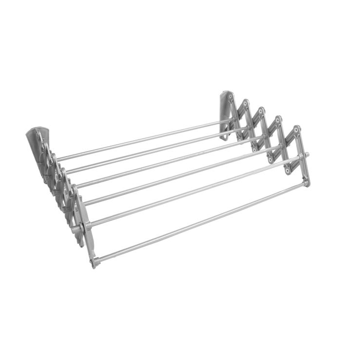 Étendoir mural extensible, porte-serviettes pliable, sèche-linge, 80 cm