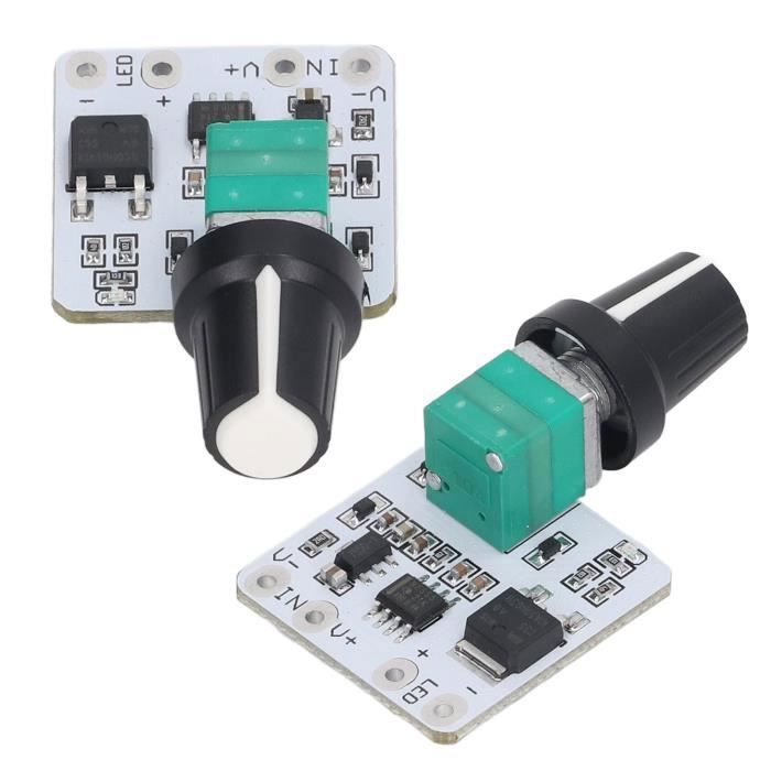 Variateur bouton bouton de variateur LED 2 pices variateur LED rglage ...