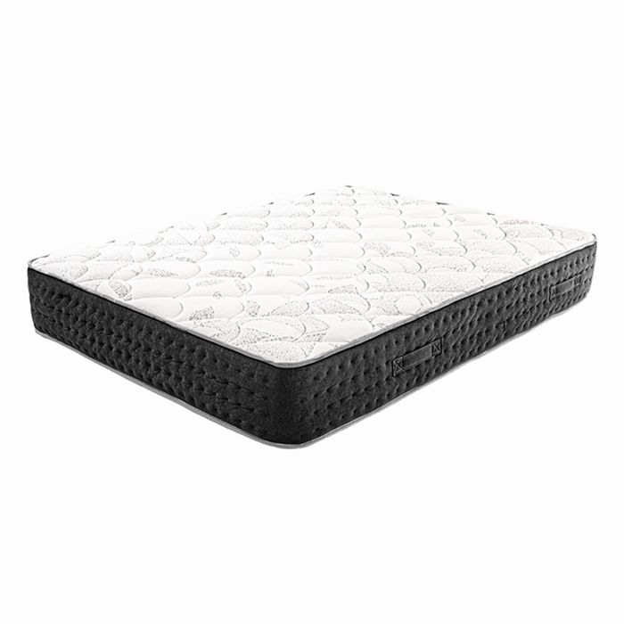 Matelas à ressorts ensachés MIERA Queen Size 160x200 cm en mousse haute densité Soutien très ferme face été/hiver Matelas à ressorts ensachés MIERA Queen Size 160x200 cm en mousse haute densité Soutien très ferme face été/hiver