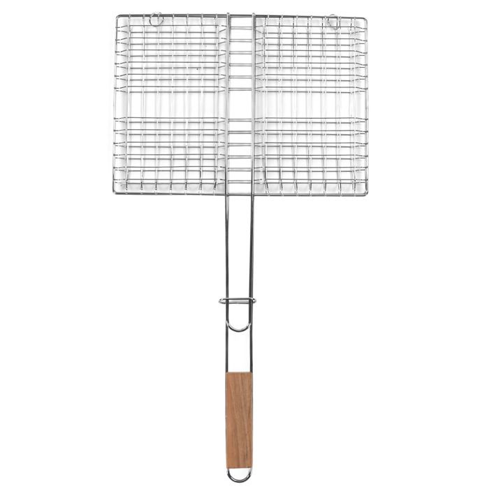 Panier De Barbecue En Acier Inoxydable Panier De Grill De Poisson 