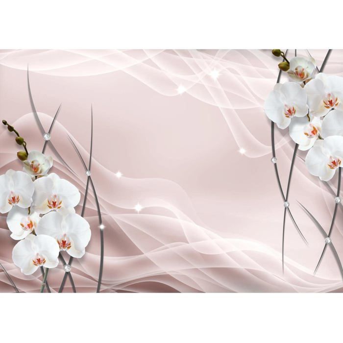 Runa Art Fototapet 396 x 280 cm Steenmuur 3D -effect - Non-woven