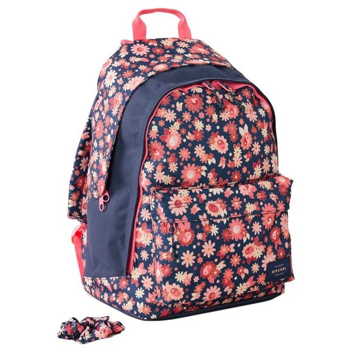 Rip Curl - Sac à dos fille Double Dome marine/rose - 12998