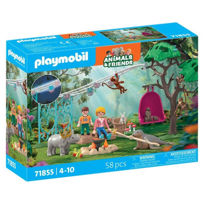 Playmobil Animaux et amis 71855 Fête d'anniversaire dans le jardin - vue 2