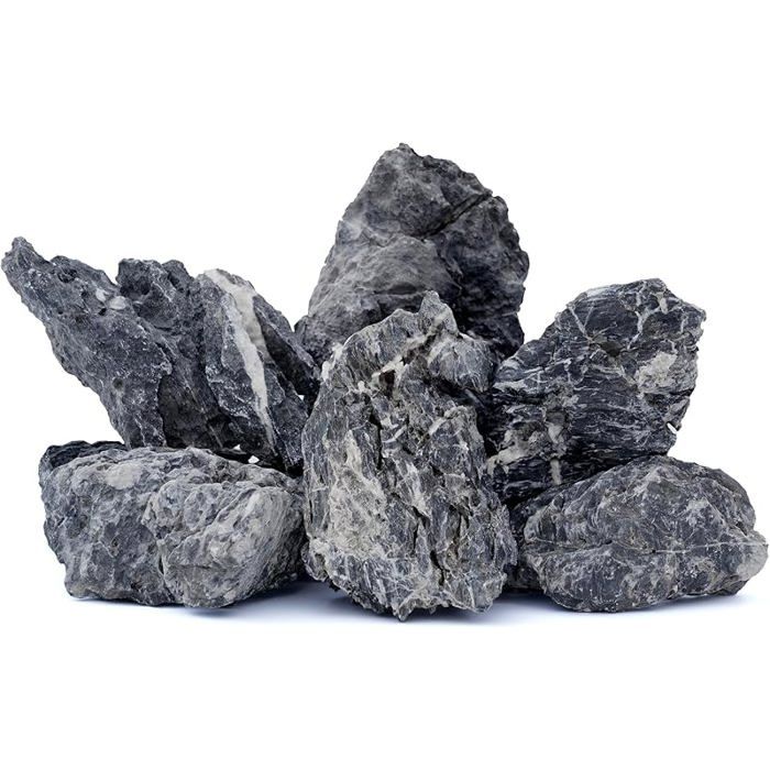 Lot de 6 roches Seiryu naturelles de 152 à 203 cm pour aquarium aquascaping 6 pierres Seiryu de 152 à 203 cm