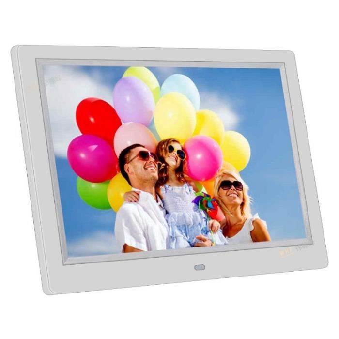 Cadre Photo Numérique Multimédia Avec écran LED 12 Pouces,avec Support