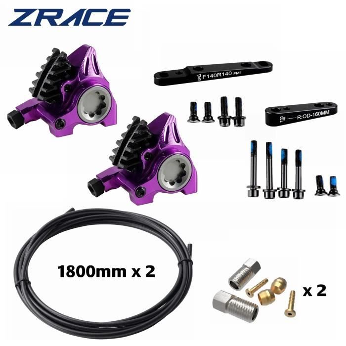 Bediffer Adaptateur de frein à disque 160 mm en alliage d'aluminium léger pour support de rotor à montage plat pour les amateurs de vélo de montagne Bediffer Adaptateur de frein à disque 160 mm en alliage d'aluminium léger pour support de rotor à montage plat pour les amateurs de vélo de montagne