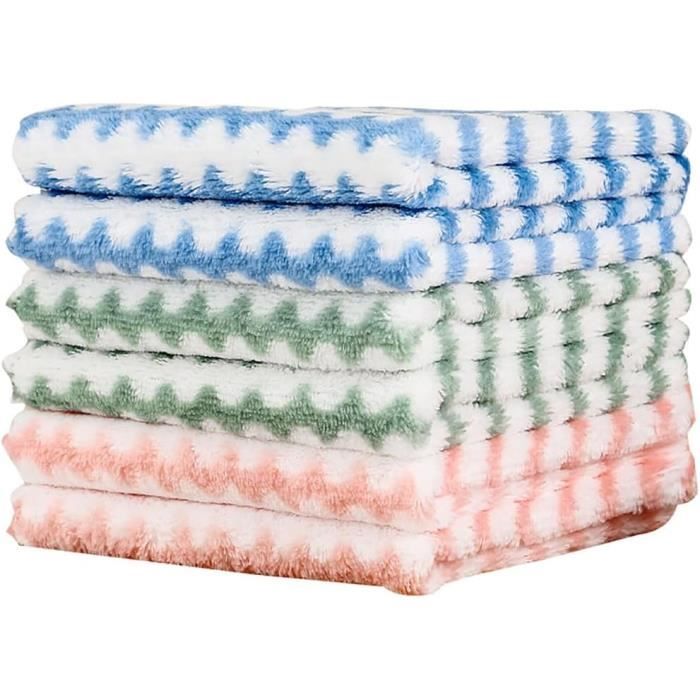 Chiffon De Nettoyage Absorbant Pour La Cuisine, Chiffon De Nettoyage Dégraissant, Chiffon De Nettoyage Ménager, Torchon Paresseu - Maison