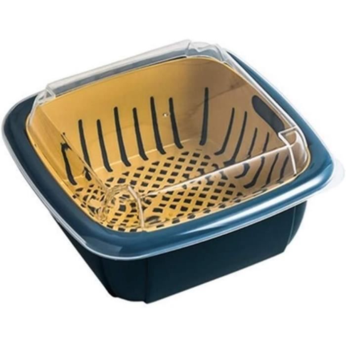 Passoire Évier Cuisine 2 Pièces Inox En Forme De Cygne - Panier Angle Pour Légumes Et Déchets
