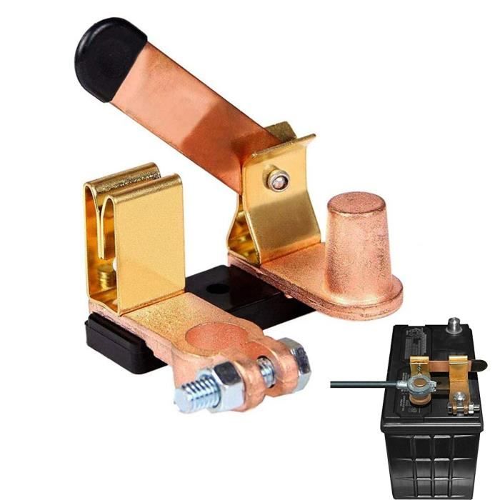 Déconnexion De Batterie 12V 24V Pour Auto, Camion, Véhicule Utilitaire, Bateau, Camping-Car Avec