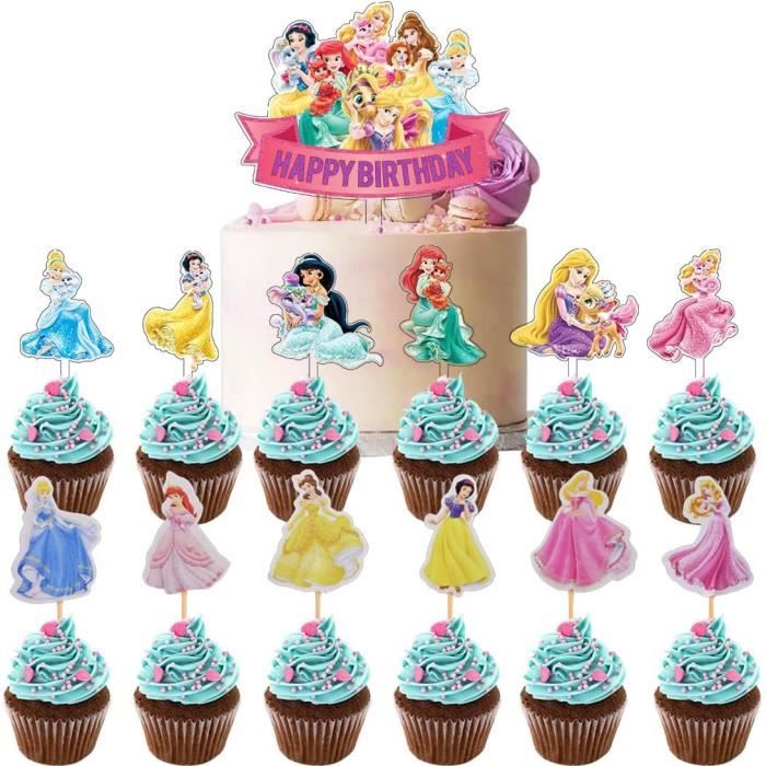 Décorations De Gâteau Rétro Train 25 Pcs - Cake Topper Et Cupcake Toppers Pour Fete D Anniversaire Fournitures De Vehicule