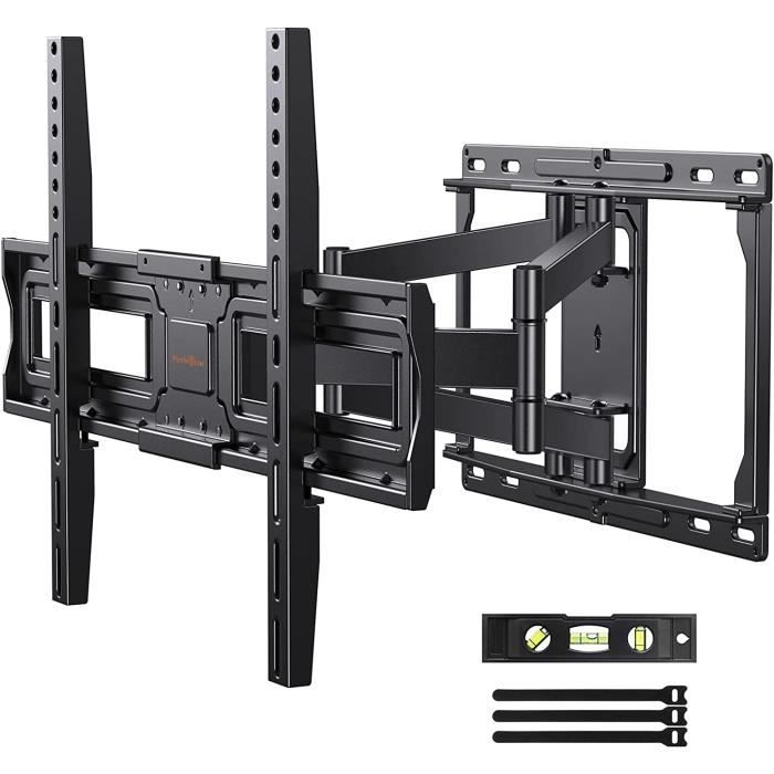 Support Inclinable Support Mural TV pour écrans 37-75 Pouces Jusqu'à 50KG, Fixation TV ...