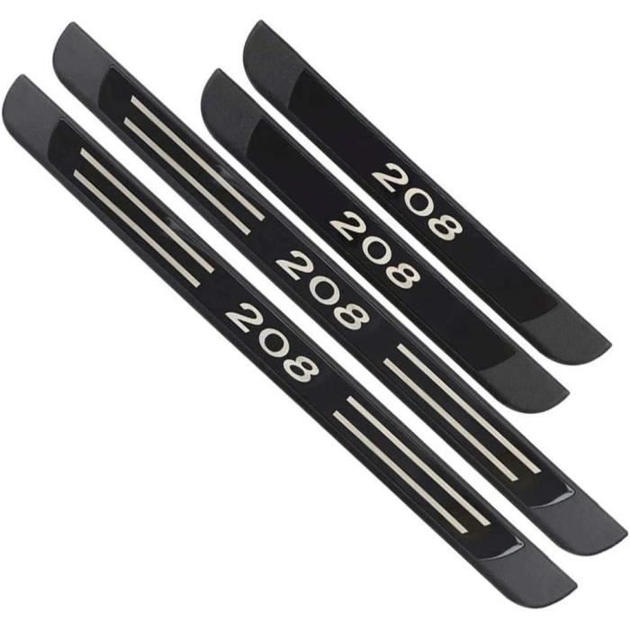 4 Pièces Voiture Acier Inoxydable Seuil Porte Plaques pour Peugeot 3008 III Hybrid 2024 2025, Protections de seuil de Porte de Voiture en 4 Pièces Voiture Acier Inoxydable Seuil Porte Plaques pour Peugeot 3008 III Hybrid 2024 2025, Protections de seuil de Porte de Voiture en