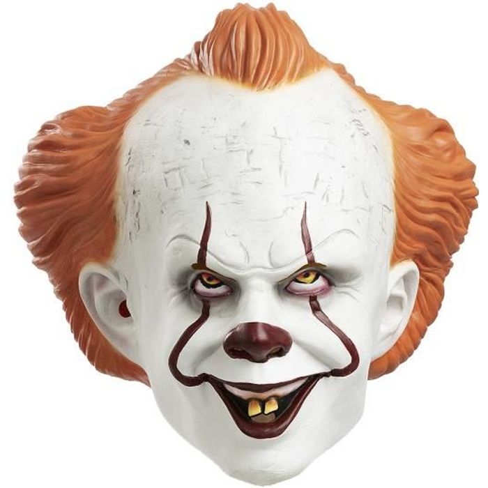 Masque Ca Chapitre 2 Pour Femme Et Homme Pennywise Films De Peur Clown Tueur Horreur Accessoire Pour Deguisement Cdiscount Jeux Jouets
