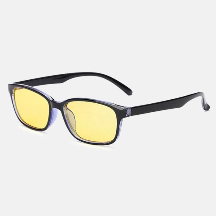 lunette jaune anti lumiere bleue