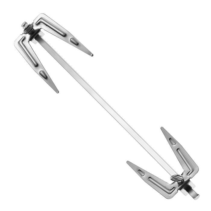 Fourchettes à Rôtir Barbecue En Acier Inoxydable - 2 Pièces - Pour Poulet, Viandes Grillées - Compatible Four Et Friteuse à Air