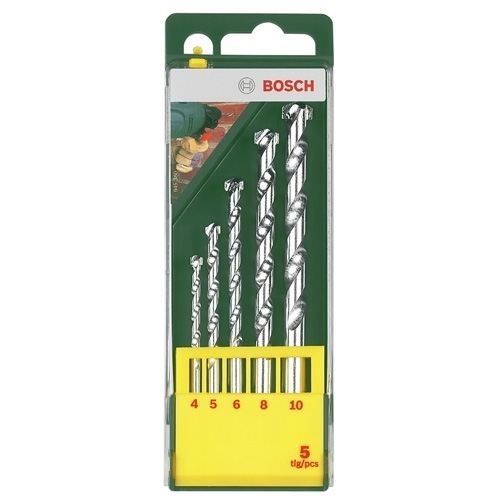 Foret à Maçonnerie Bosch 2607019438 – Set de 5 Mèches Ø 4/5/6/8/10 mm - vue 3
