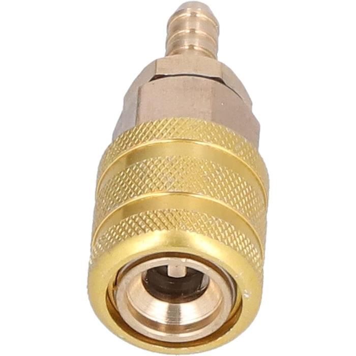 Lot De 6 Réducteurs De Valve De Pneu Pour Grand Alésage - Adaptateur Laiton Pour Valves Larges, Longueur 22 Mm