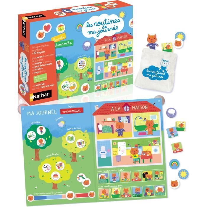 NATHAN - Mon Calendrier Perpetuel Magnétique - Jeux - Jouets NATHAN - Mon Calendrier Perpetuel Magnétique - Jeux - Jouets
