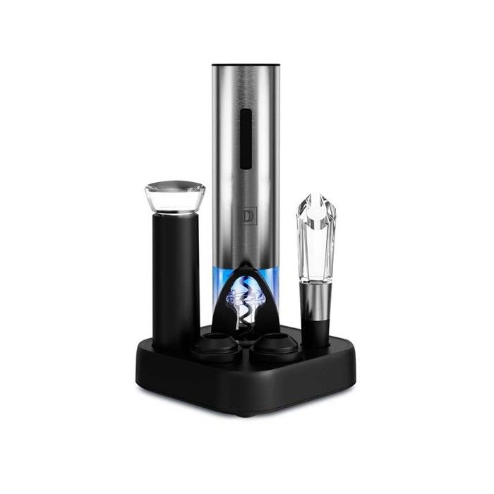 Décapsuleur électrique - Distributeur Automatique - Rechargeable - Ensemble De Vin électrique - Coffret Cadeau - Cadeau De Pendaison De Crémaillère - Cadeau Pour Femme - Cadeau Pour Homme - Cadeau