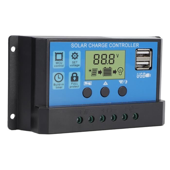 EJ.life PWM Solar Controller, Built‑in Industrial Microchip Solar