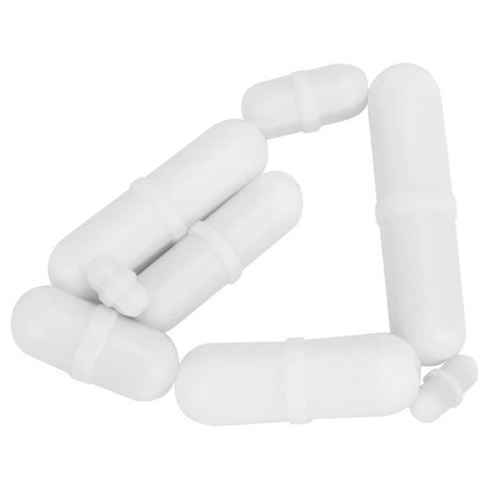 Lot De 7 Barres D'Agitation Magnétique Type B PTFE – Aimants Permanents Pour Laboratoire, Mélangeur Chimique Résistant Chimie Température