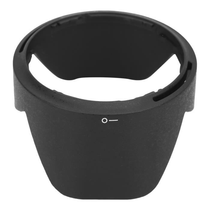 Pare-soleil Caoutchouc 3 étapes Pour Objectif 55mm - Avec Filetage Filtrant, Anti-reflets, Pliable