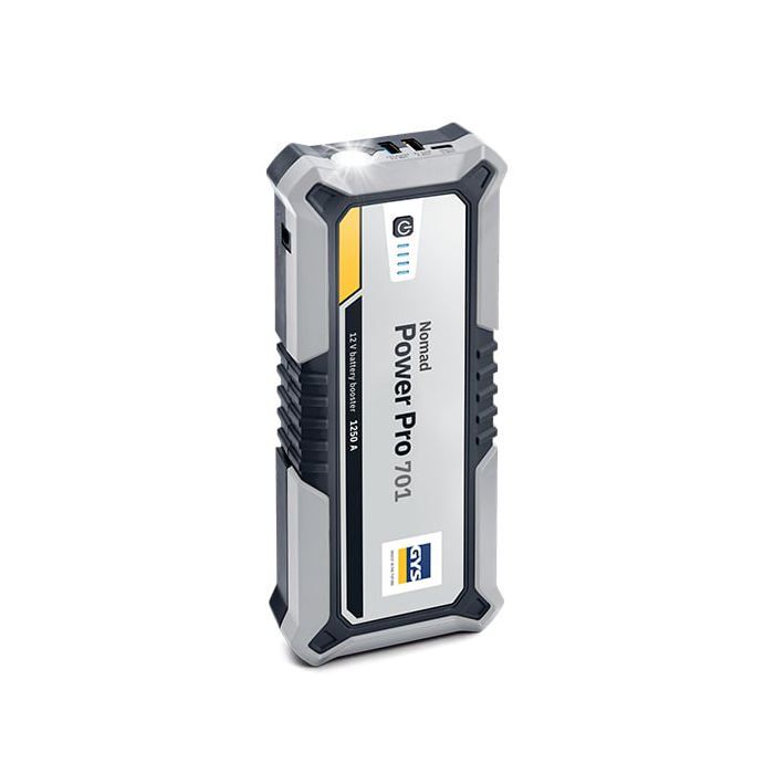 Booster lithium - GYS - Nomad Power PRO 701 - 1100 A (CCA) - Portable - 820 g