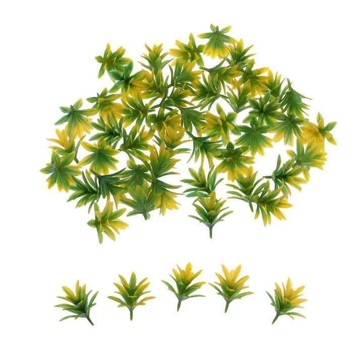 Rouleau De Tapis D'herbe Pour Modélisme - 33 X 100 Cm, Jaune, Pour Décors De Train Miniature Ou Dioramas - 5