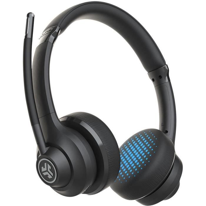 JLab Audio - GO Work Wireless Headset Black - Casque sans fil - Bluetooth -  Autonomie BT 45h Reconditionné - JLab Audio reconditionné disponible sur Cdiscount Seconde Vie