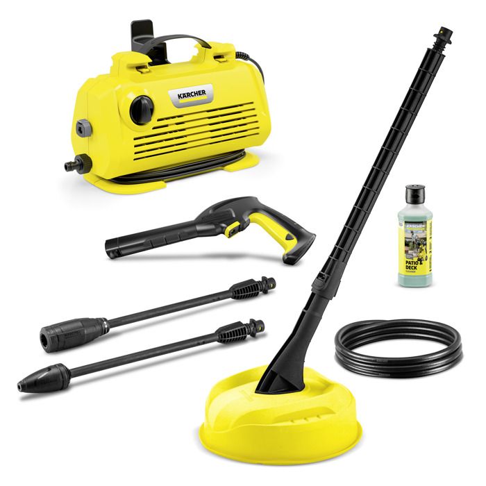 Nettoyeur haute pression Karcher K 2 Premium Horizontal VPS Home 110 bars 360 /h brosse terrasse - vue 10