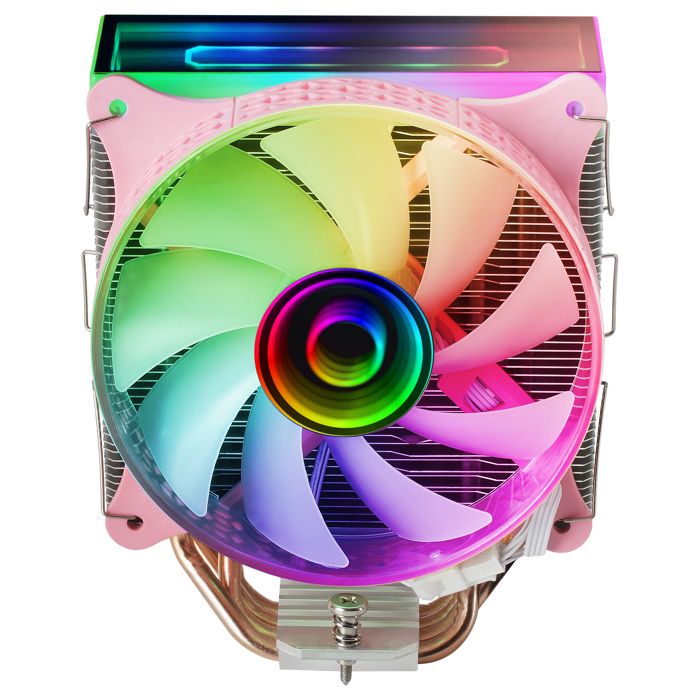 Ventirad processeur - Mars Gaming - MCPU-VR RGB - Rose - 12 cm - Compatible Socket AM4