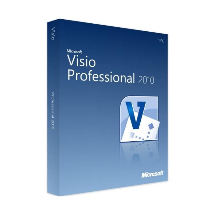 Microsoft Visio 2010 Professionnel – Clé licence à télécharger
