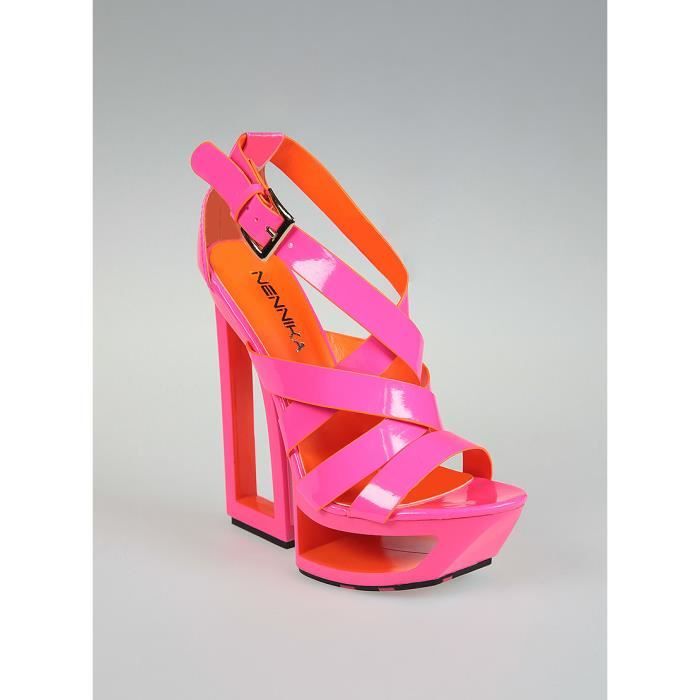 chaussure fushia pas cher