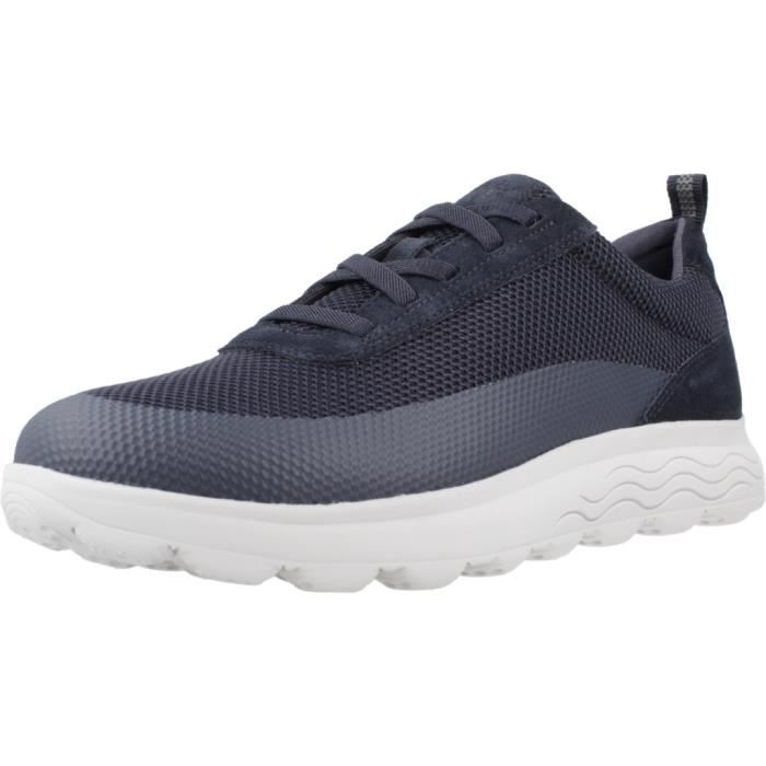 Geox Baskets GEOX U SPHERICA Bleu - Homme - Lacets - Plat